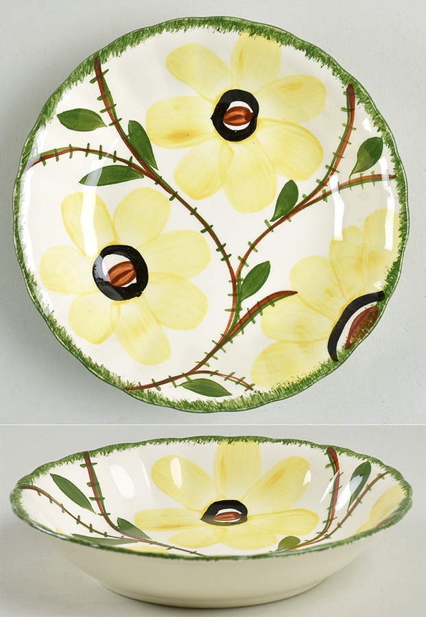 Rugosa Fruit/Dessert (Sauce) Bowl by Blue Ridge Southern Pottery-1