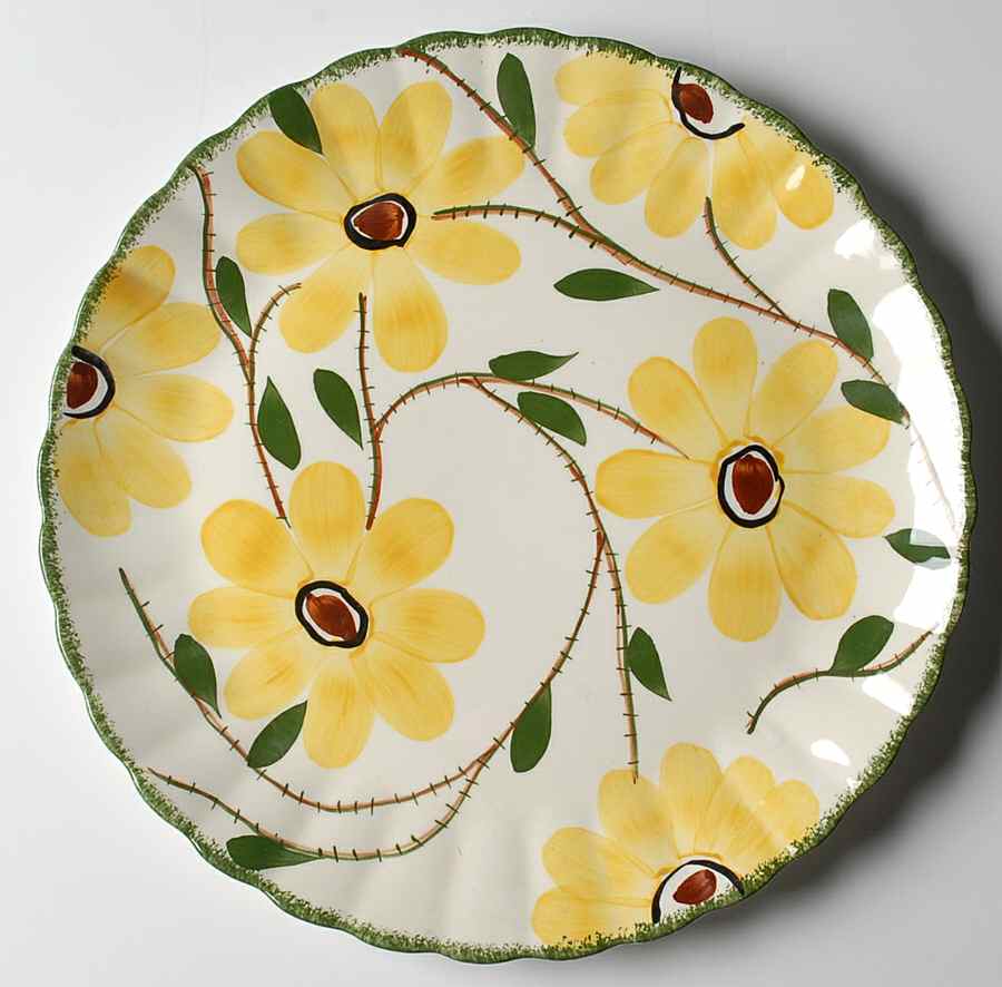 Rugosa 11" Chop Plate (Round Platter) by Blue Ridge Southern Pottery-1
