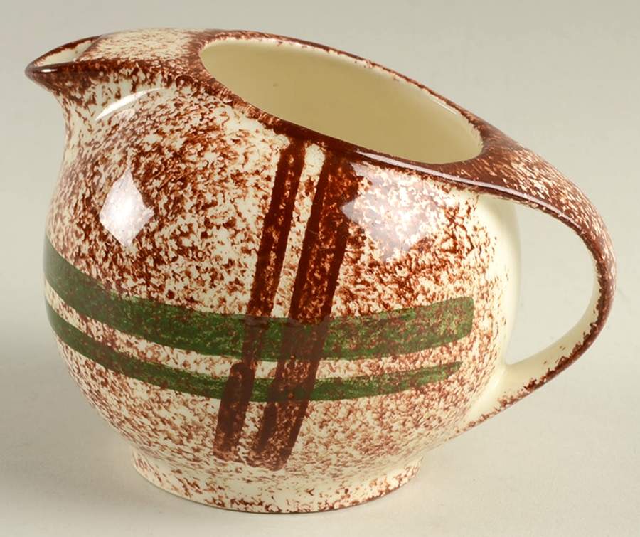 Rustic Plaid Creamer by Blue Ridge Southern Pottery-1