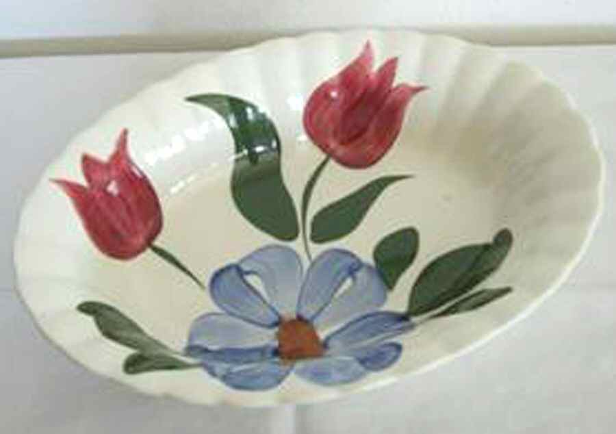 Rutledge 9" Oval Vegetable Bowl by Blue Ridge Southern Pottery-1