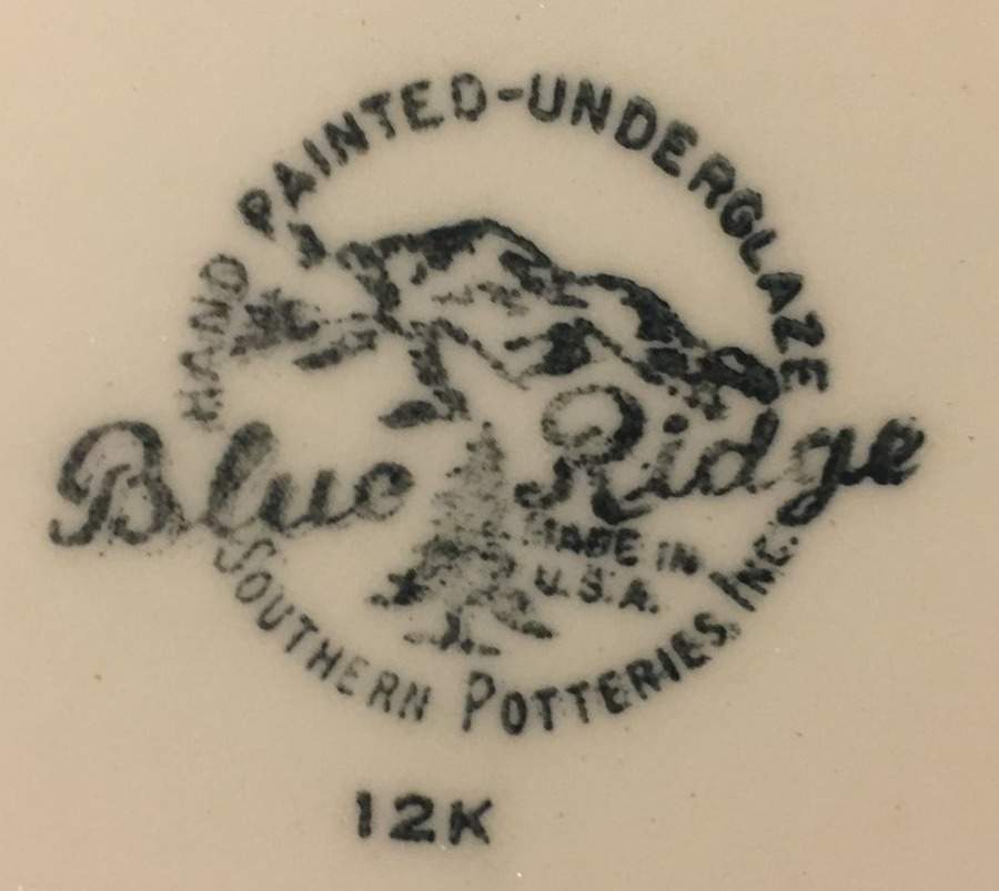 Sandra Dinner Plate by Blue Ridge Southern Pottery-1