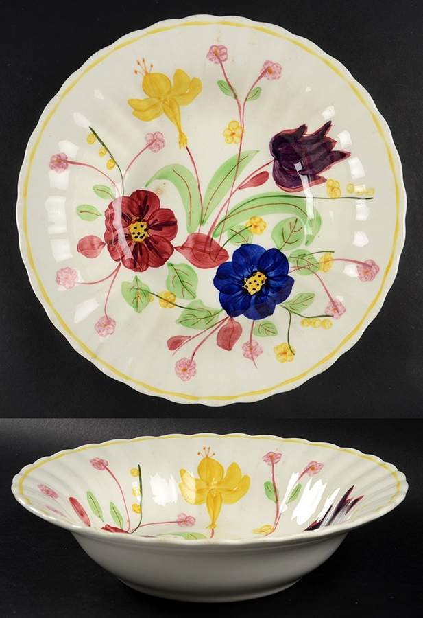 Sarepta 9" Round Vegetable Bowl by Blue Ridge Southern Pottery-1