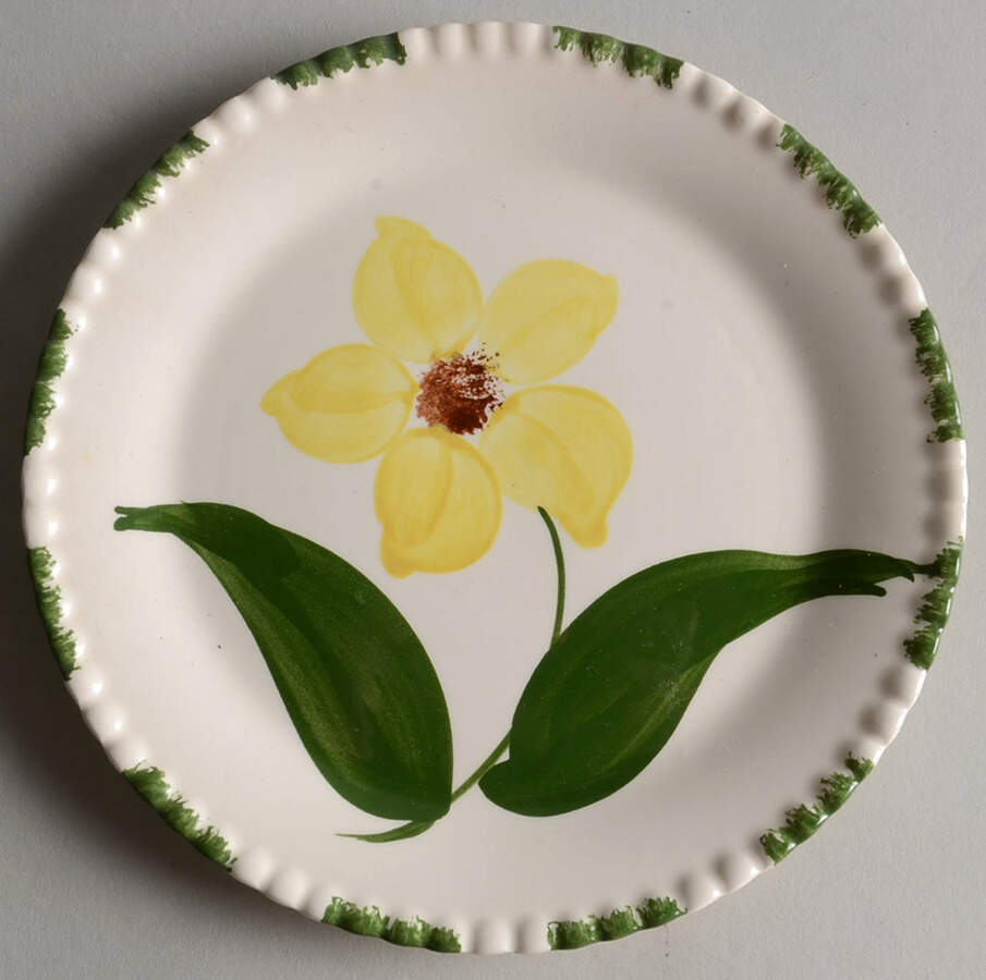 Showgirl Bread & Butter Plate by Blue Ridge Southern Pottery-1