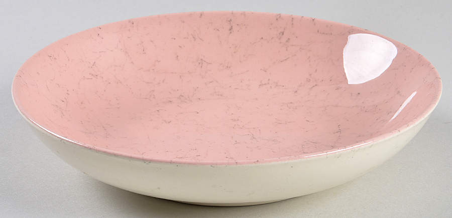 Spiderweb Pink Coupe Cereal Bowl by Blue Ridge Southern Pottery-1