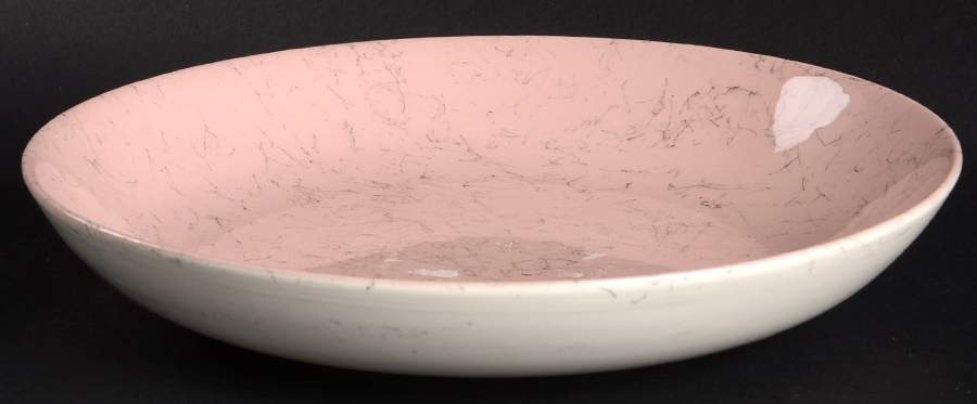 Spiderweb Pink Coupe Soup Bowl by Blue Ridge Southern Pottery-1