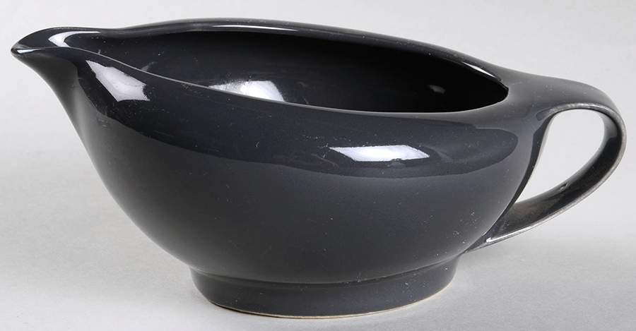 Spiderweb Pink Gravy Boat by Blue Ridge Southern Pottery-1