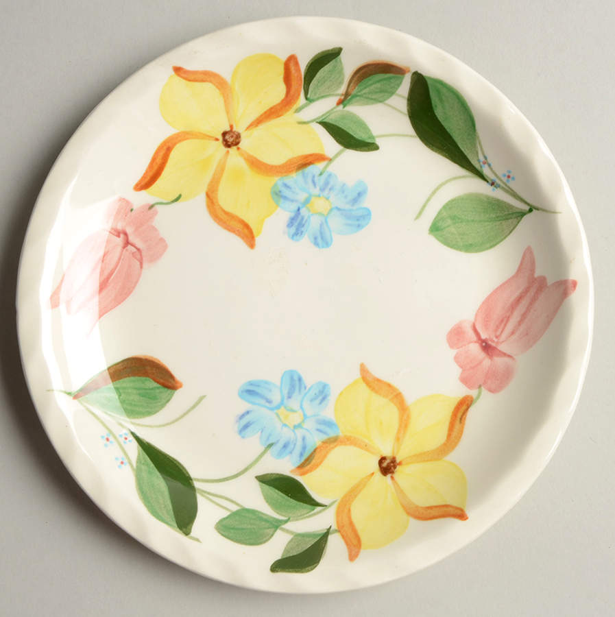Spring Morning Bread & Butter Plate by Blue Ridge Southern Pottery-1