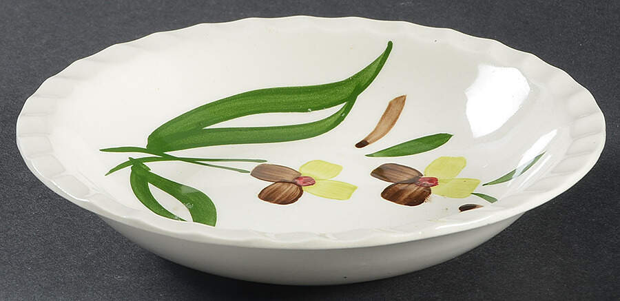 Spray Coupe Cereal Bowl by Blue Ridge Southern Pottery-1