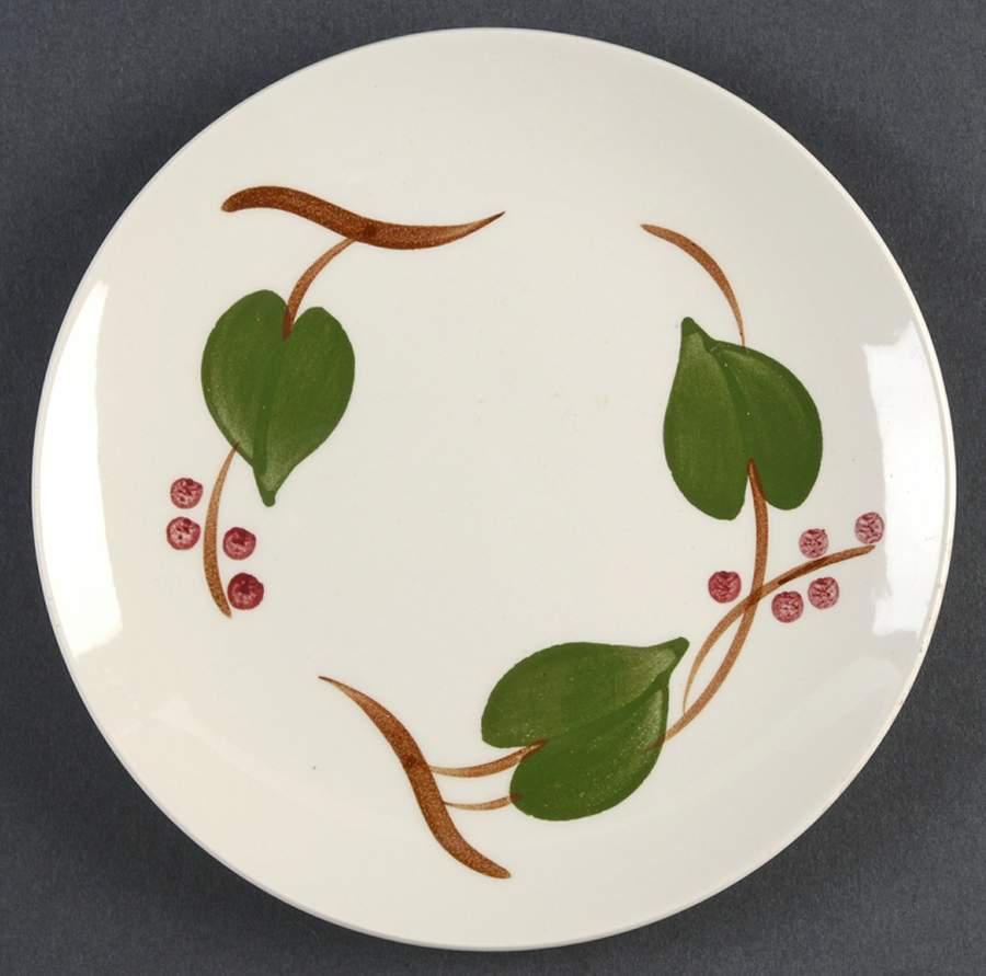 Stanhome Ivy Bread & Butter Plate by Blue Ridge Southern Pottery-1