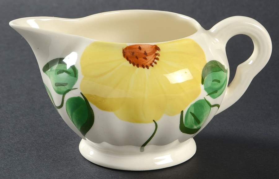 Sunflower Creamer by Blue Ridge Southern Pottery-1