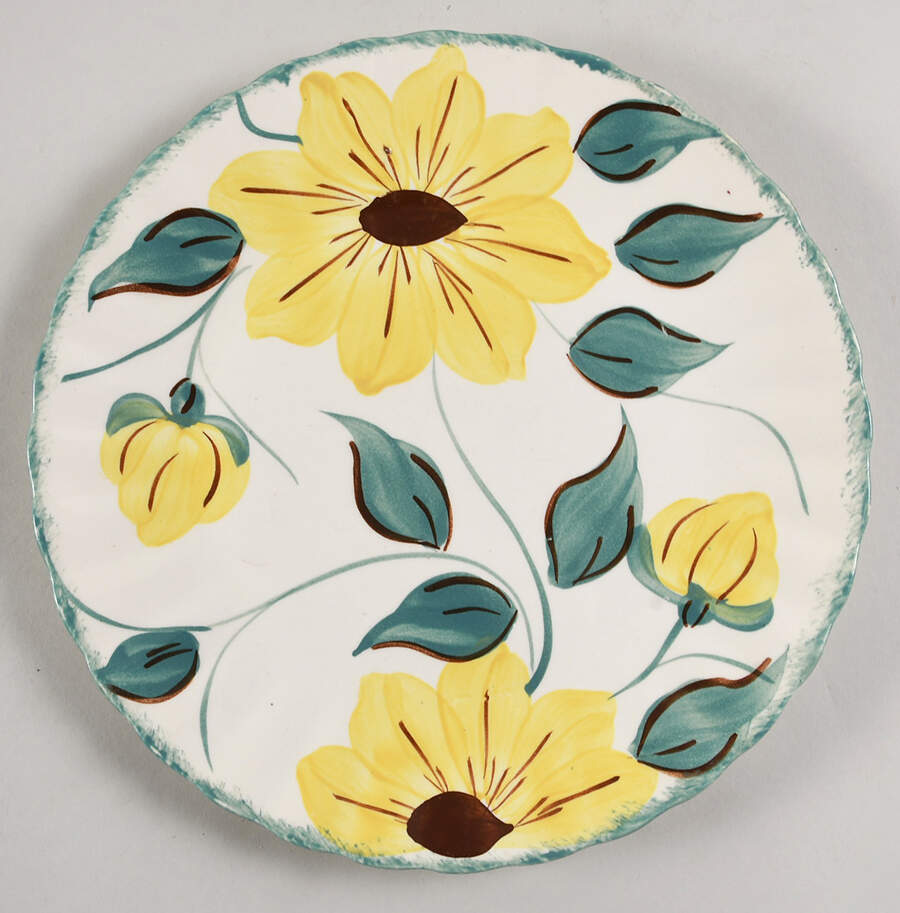 Sunfire Luncheon Plate by Blue Ridge Southern Pottery-1
