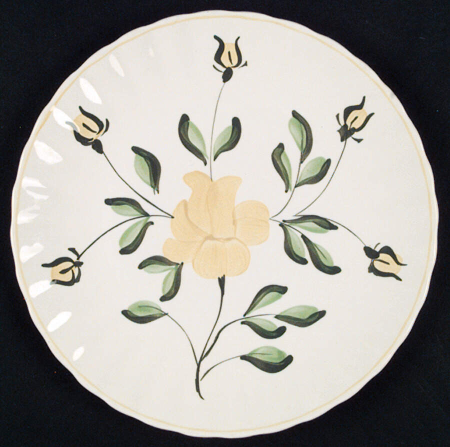 Sungold #2 Luncheon Plate by Blue Ridge Southern Pottery-1