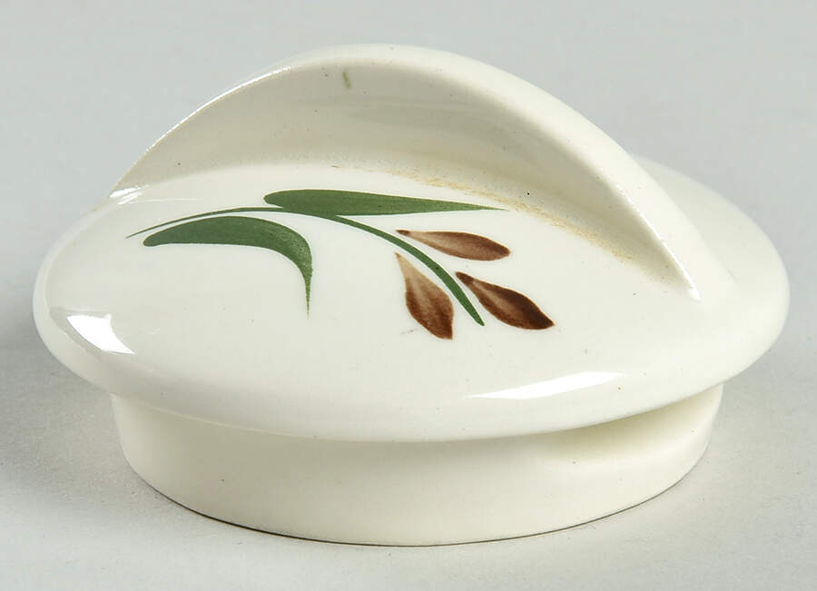 Sunny Spray Lid for Teapot by Blue Ridge Southern Pottery-1
