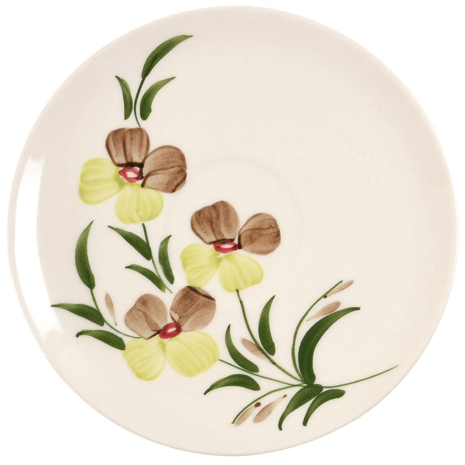 Sunny Spray Saucer by Blue Ridge Southern Pottery-1