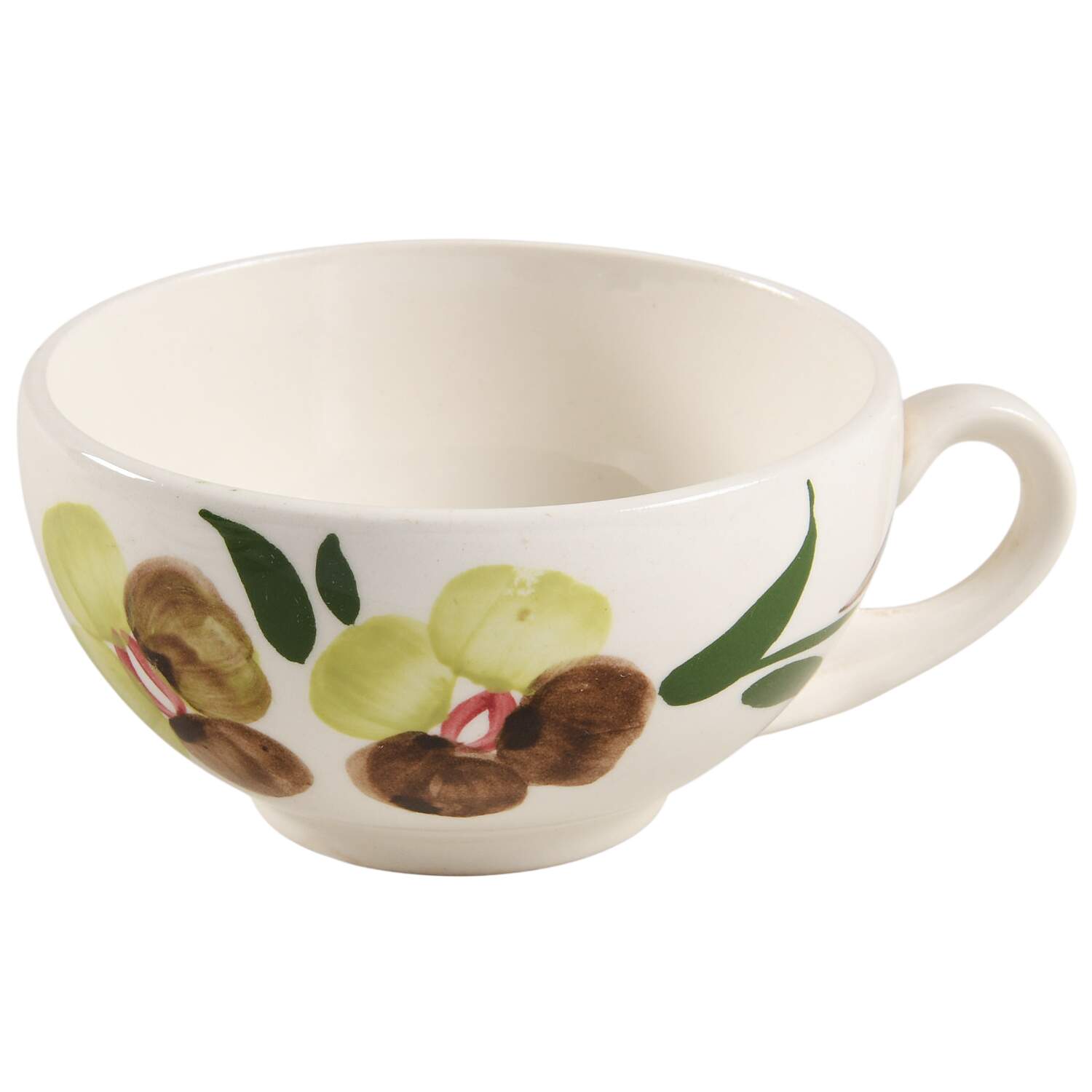 Sunny Spray Flat Cup by Blue Ridge Southern Pottery-1