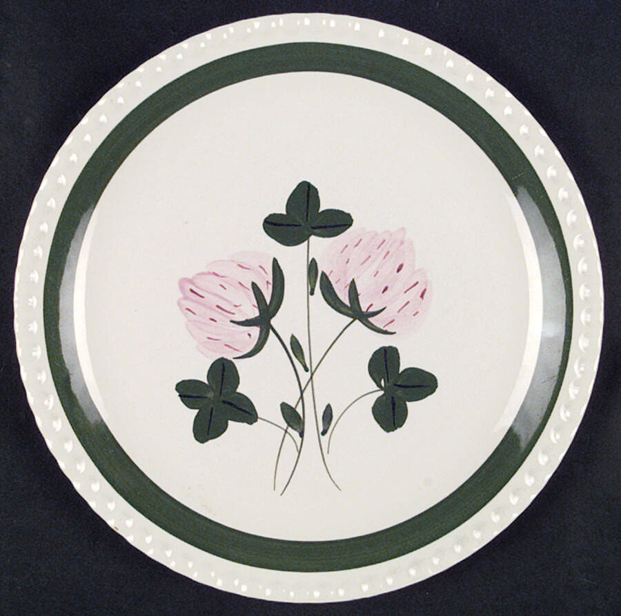 Sweet Clover Luncheon Plate by Blue Ridge Southern Pottery-1