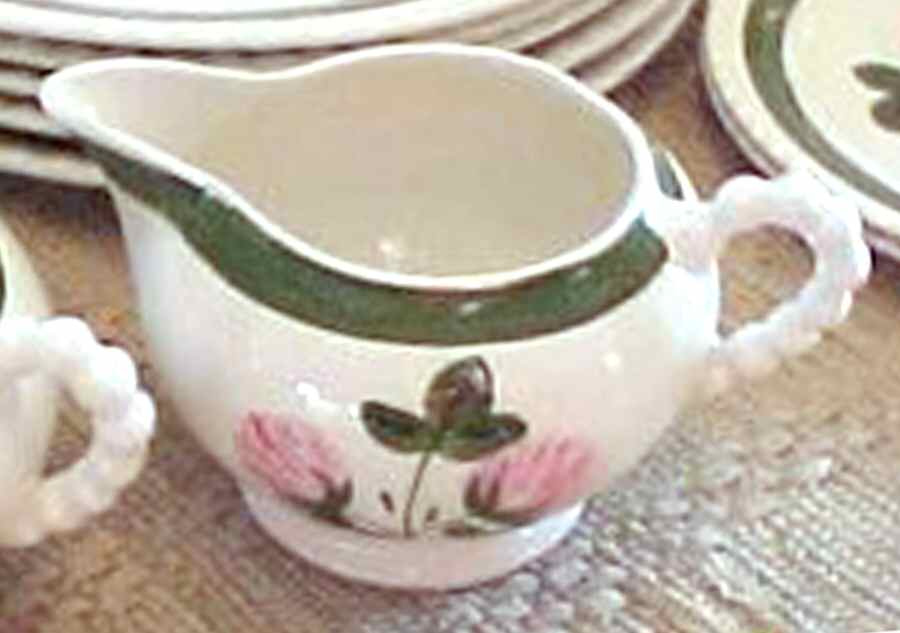 Sweet Clover Creamer by Blue Ridge Southern Pottery-1