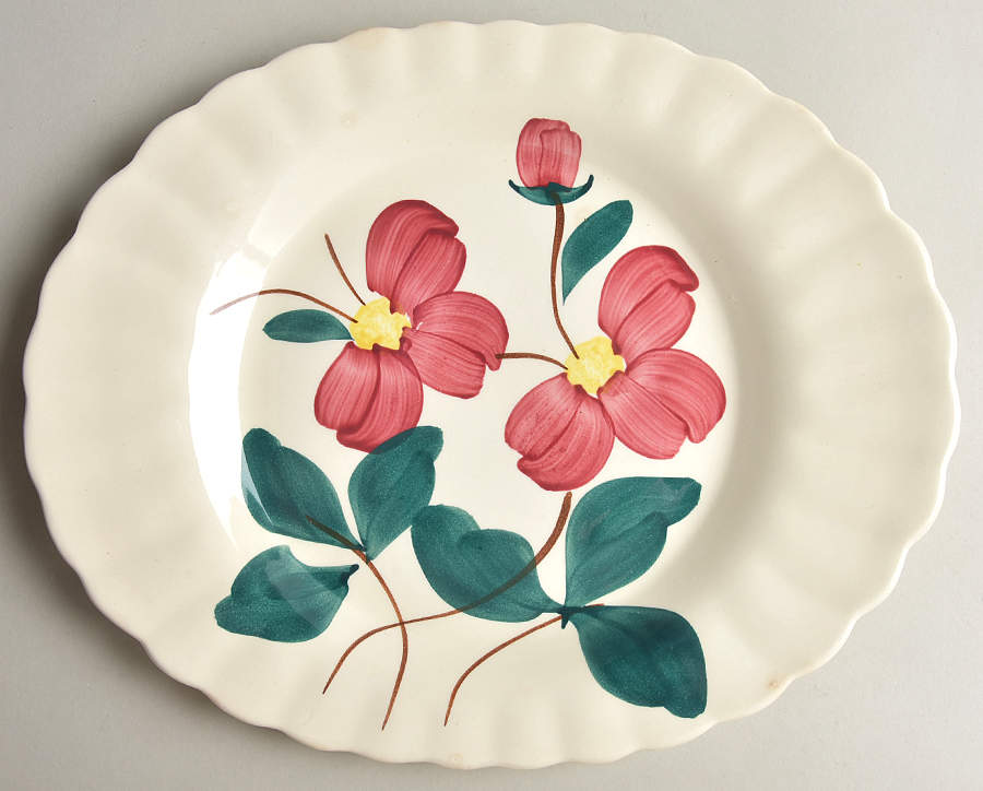 Symphony 12" Oval Serving Platter by Blue Ridge Southern Pottery-1
