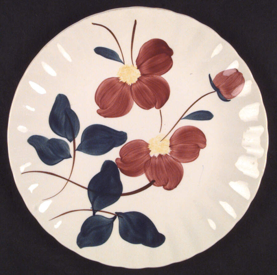 Symphony Luncheon Plate by Blue Ridge Southern Pottery-1