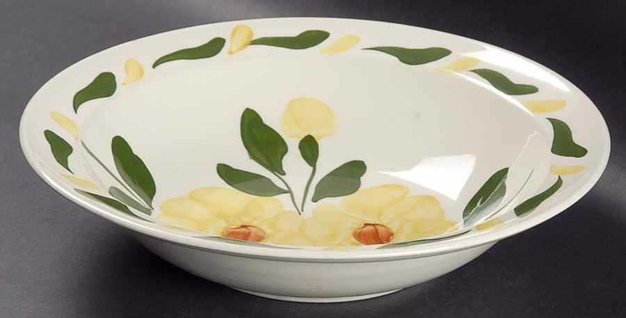 Tete a Tete 9" Round Vegetable Bowl by Blue Ridge Southern Pottery-1