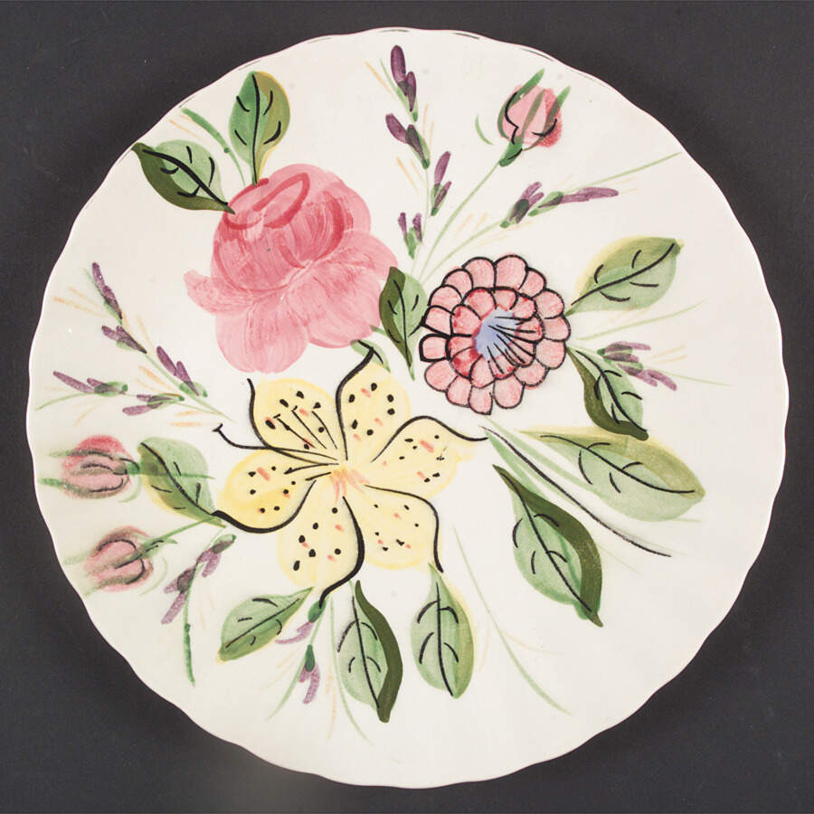 Tiger Lily Dinner Plate by Blue Ridge Southern Pottery-1