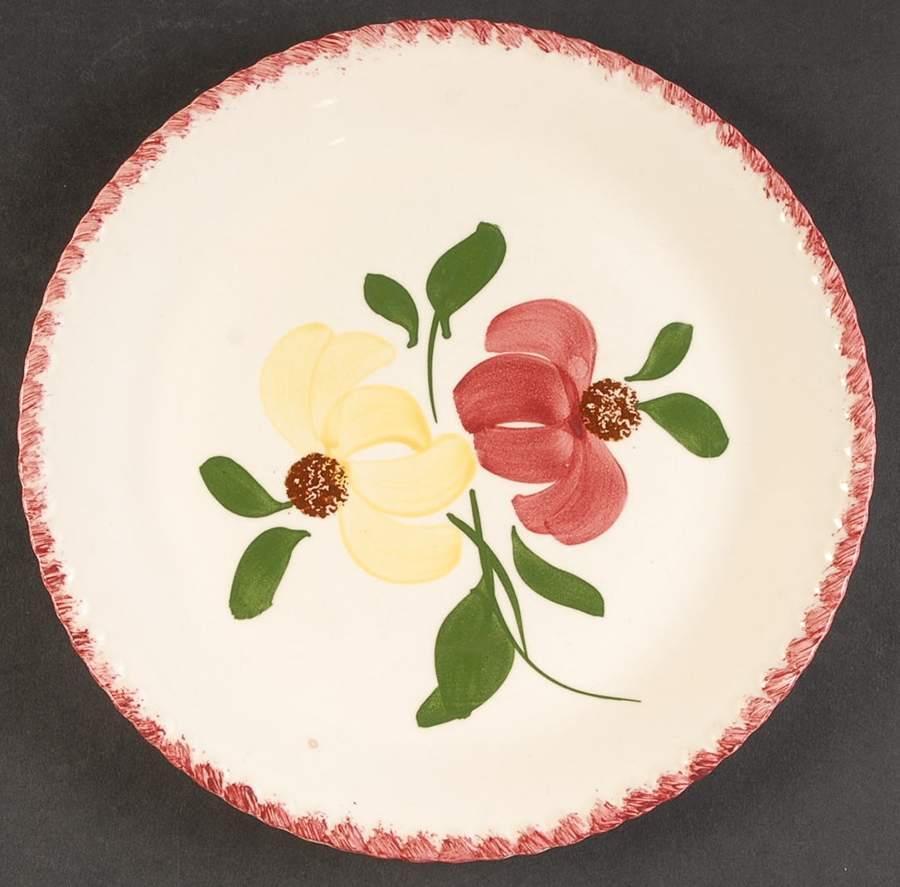 Vixen Luncheon Plate by Blue Ridge Southern Pottery-1