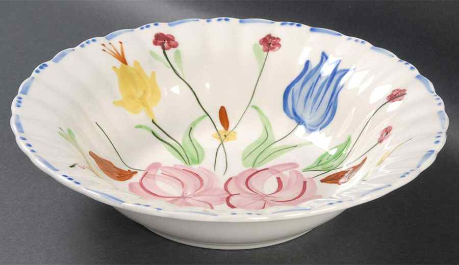 Waltz Time 9" Round Vegetable Bowl by Blue Ridge Southern Pottery-1