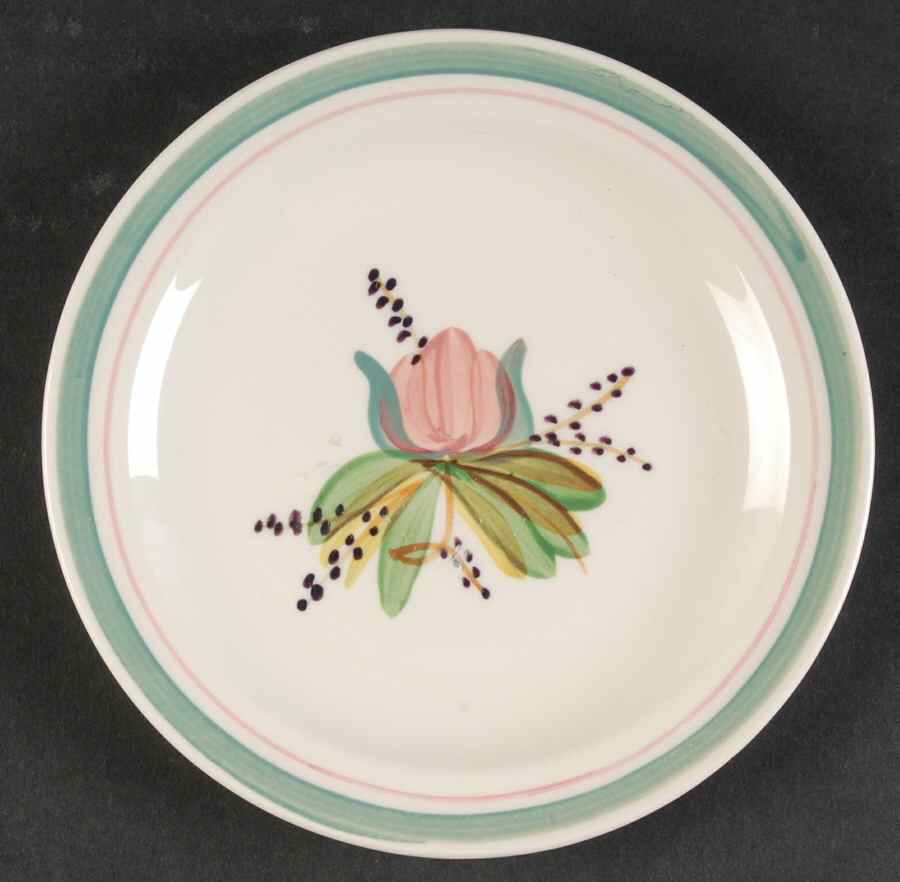 Waterlily Bread & Butter Plate by Blue Ridge Southern Pottery-1