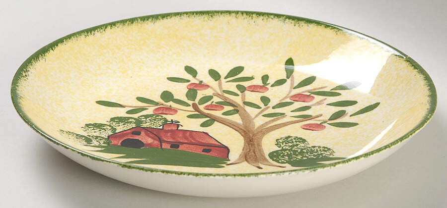Weathervane Coupe Soup Bowl by Blue Ridge Southern Pottery-1