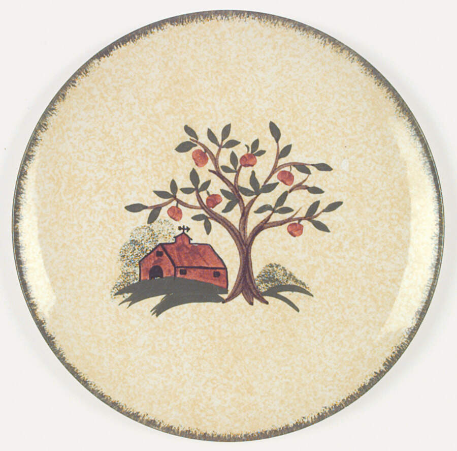 Weathervane Dinner Plate by Blue Ridge Southern Pottery-1