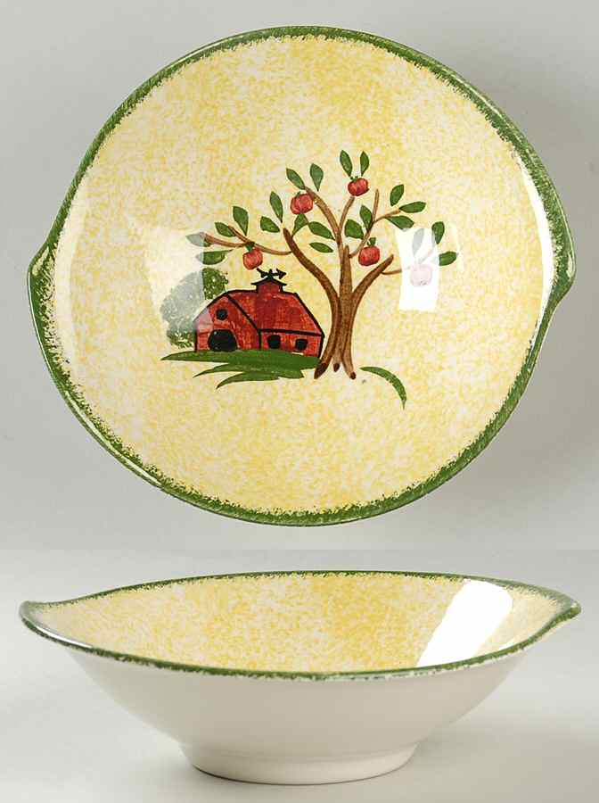 Weathervane Lugged Cereal Bowl by Blue Ridge Southern Pottery-1