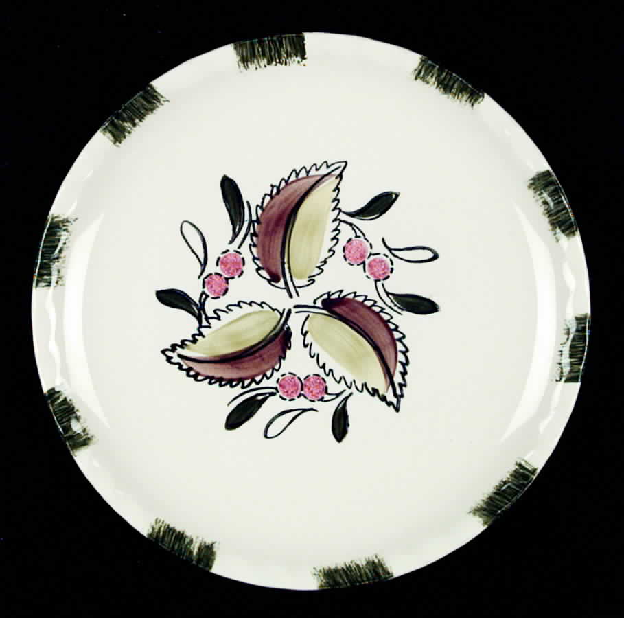 Wild Cherry 3 Dinner Plate by Blue Ridge Southern Pottery-1