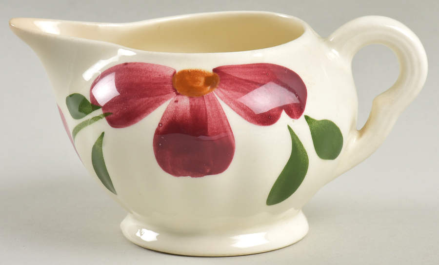 Windflower Creamer by Blue Ridge Southern Pottery-1