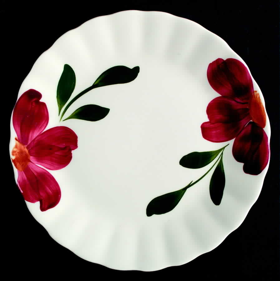 Windflower Dessert/Pie Plate by Blue Ridge Southern Pottery-1