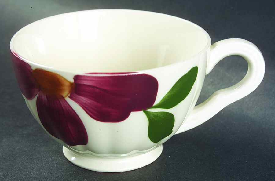 Windflower Footed Cup by Blue Ridge Southern Pottery-1