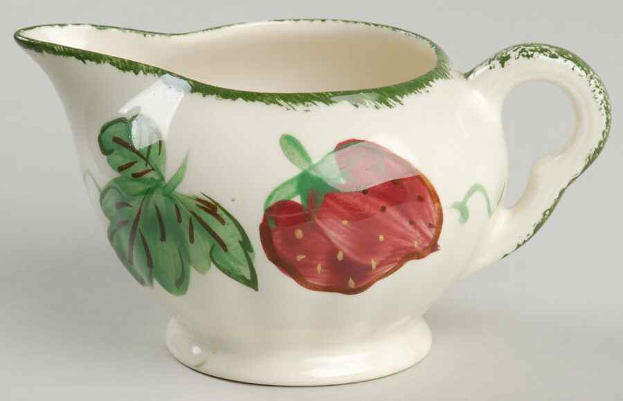 Wild Strawberry Creamer by Blue Ridge Southern Pottery-1