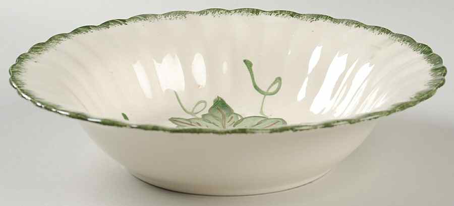 Wild Strawberry 9" Round Vegetable Bowl by Blue Ridge Southern Pottery-1