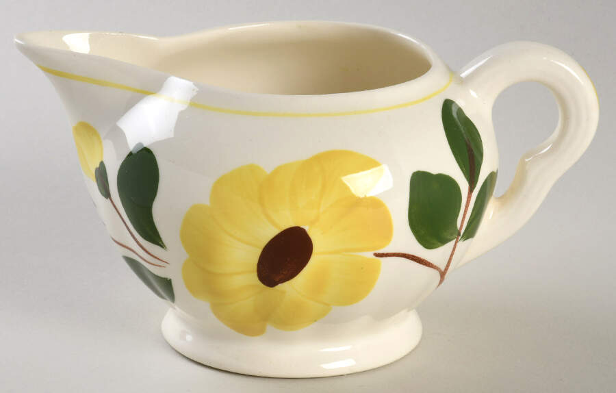 Yellow Nocturne Creamer by Blue Ridge Southern Pottery-1