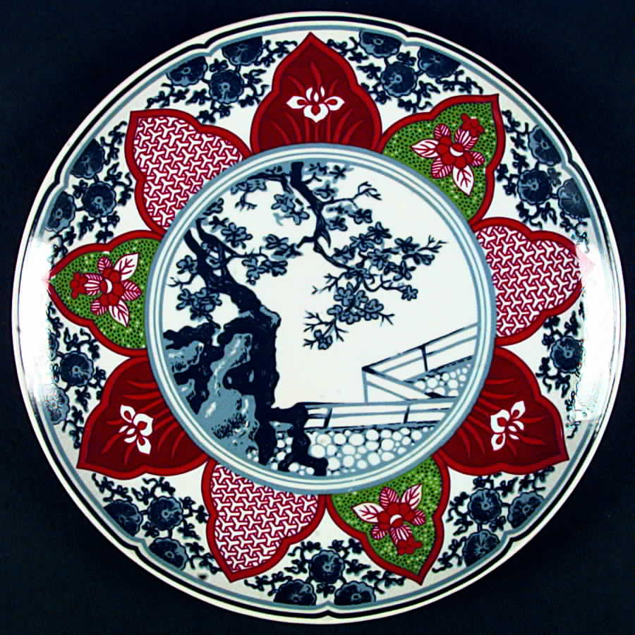 Ancestral Garden Dinner Plate by Georges Briard-1