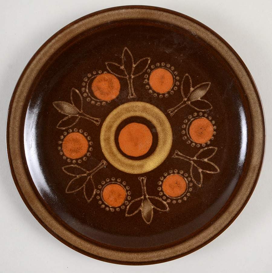 Aztec Dinner Plate by Georges Briard-1
