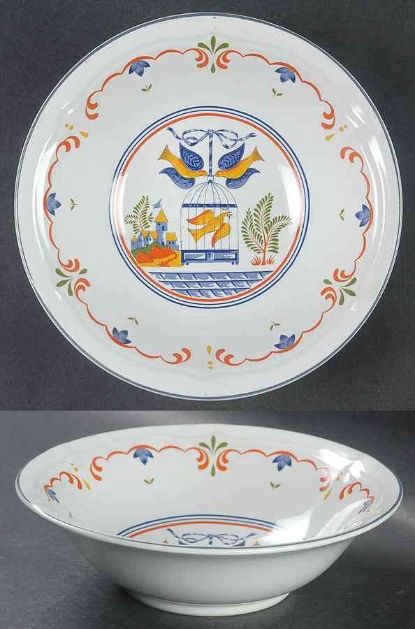Bird Cage Coupe Cereal Bowl by Georges Briard-1