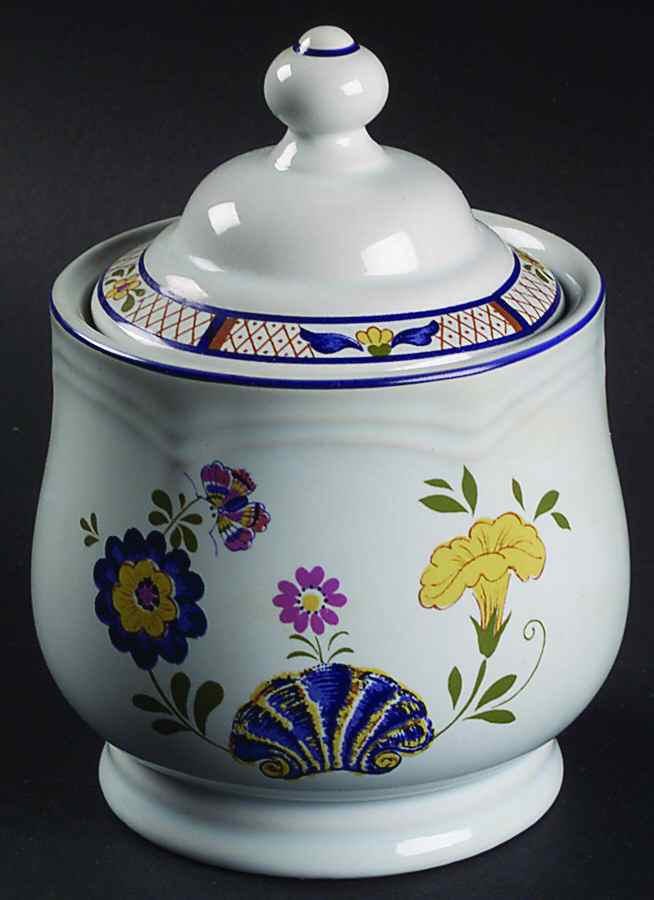 Bretonne Sugar Bowl & Lid by Georges Briard-1