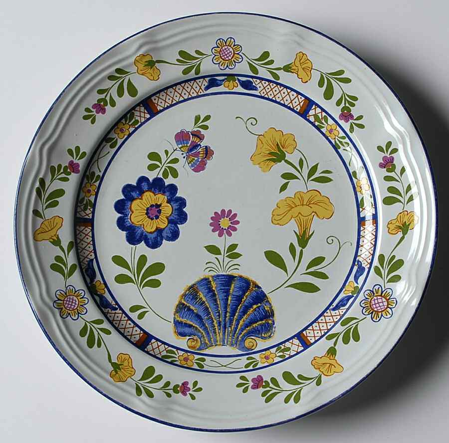 Bretonne Salad Plate by Georges Briard-1