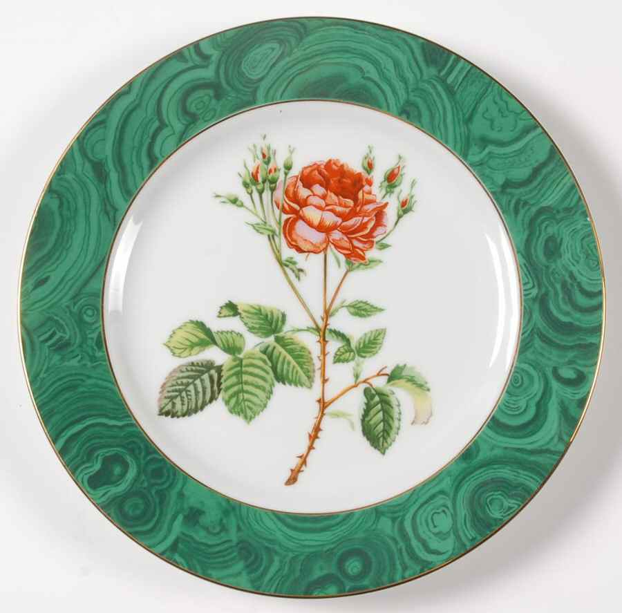 Briard Rose Salad Plate by Georges Briard-1