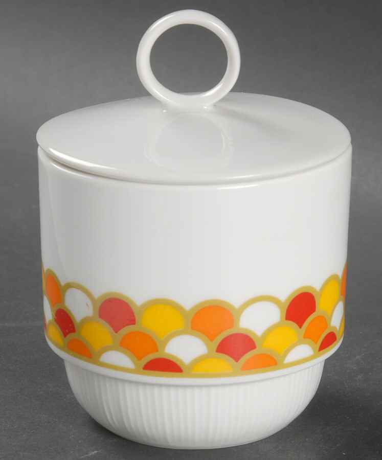 Carousel Sugar Bowl & Lid by Georges Briard-1