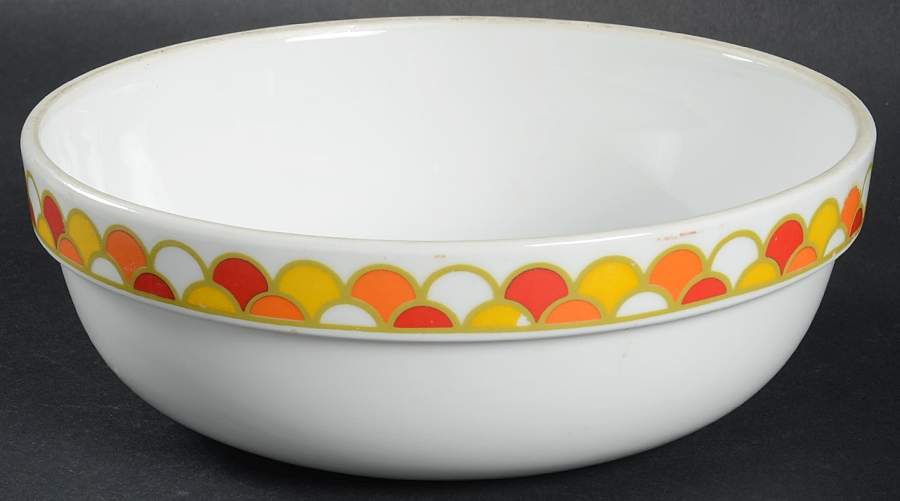 Carousel 8" Round Vegetable Bowl by Georges Briard-1