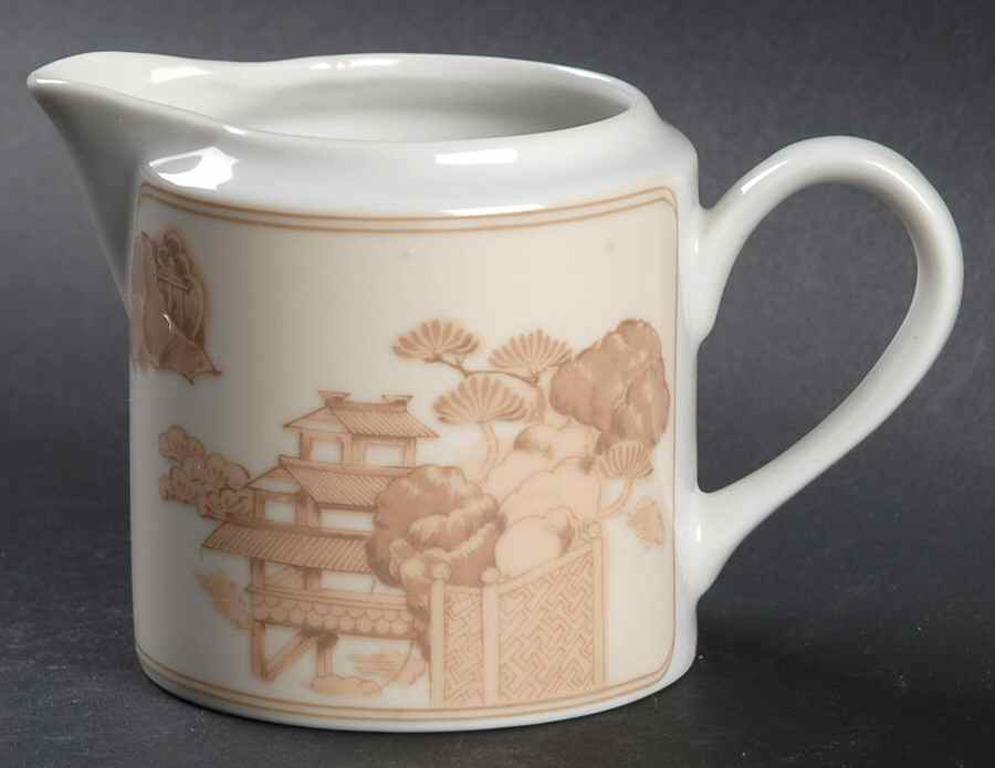 Chinese Village Creamer by Georges Briard-1