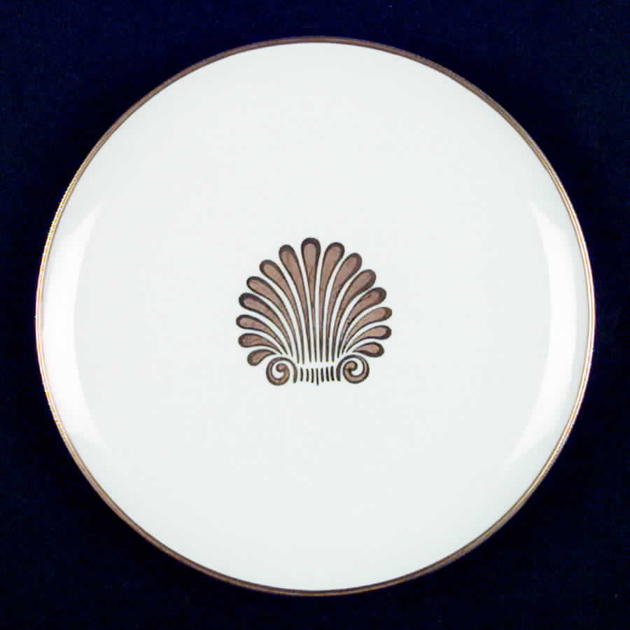 Coquille D'Or Gold Dinner Plate by Georges Briard-1