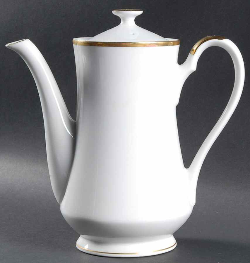 Coquille D'Or Gold Coffee Pot & Lid by Georges Briard-1