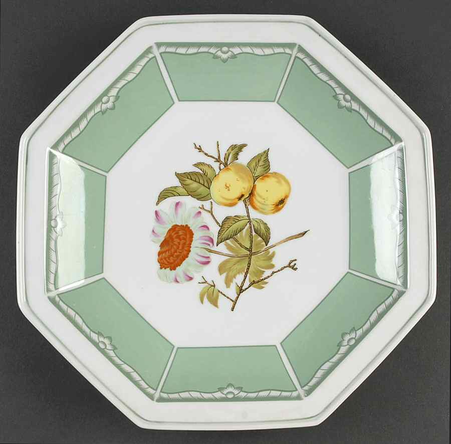 Devonshire Green Octagonal Chop Plate by Georges Briard-1